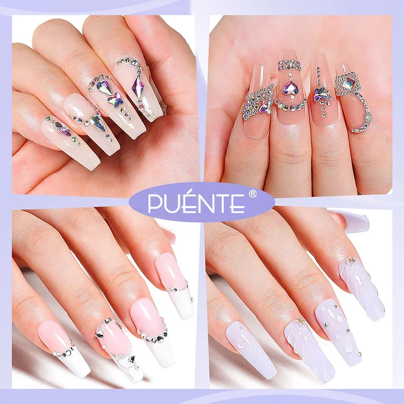 10 جرام غير مسح حجر الراين الغراء هلام مجوهرات حافة ختم الغراء جيل للأظافر لتشكيل ثلاثية الأبعاد تصميم الكروم نقع قبالة الأشعة فوق البنفسجية مسمار الفن الورنيش #6
