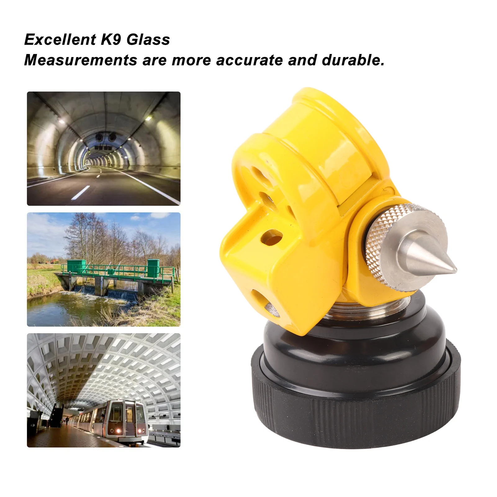 反射レトロプリズム測量ミニプリズムトータルステーションプリズム正確な多機能測量ミニプリズムポール付きソキア用