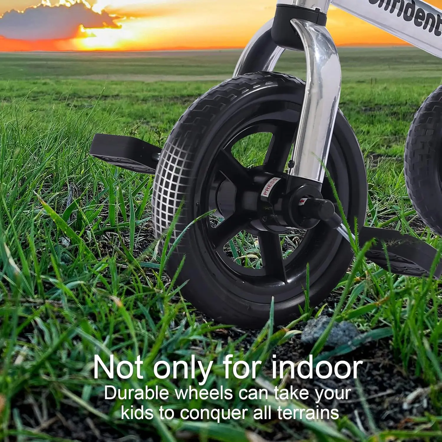 دراجة ثلاثية العجلات قابلة للطي 3 في 1 بمقعد قابل للتعديل ودواسة قابلة للإزالة للأطفال من عمر 2 إلى 5 سنوات