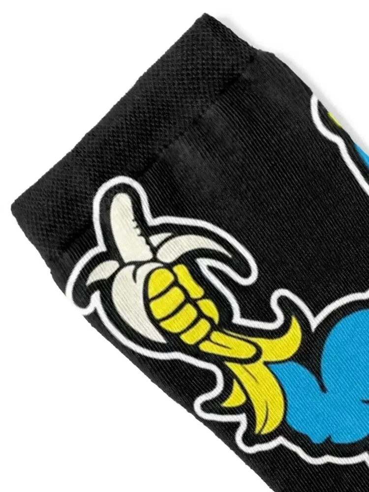 Bananaman Classic Cartoon Essential T-Shirt.png Socks ankle cycling winter Children's Socks Woman Men's