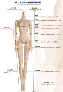 1/6 SUPER MODELO MULTO BUSIENTES DE MULTA MOVILIZA CONSULTOS LARGOS DE REEMPLACIÓN LARGO DE 30 CM PARA FR/IT MULL CABEZAS DE DIY Juguetes 8 mejores juguetes de integridad de ventas - №1