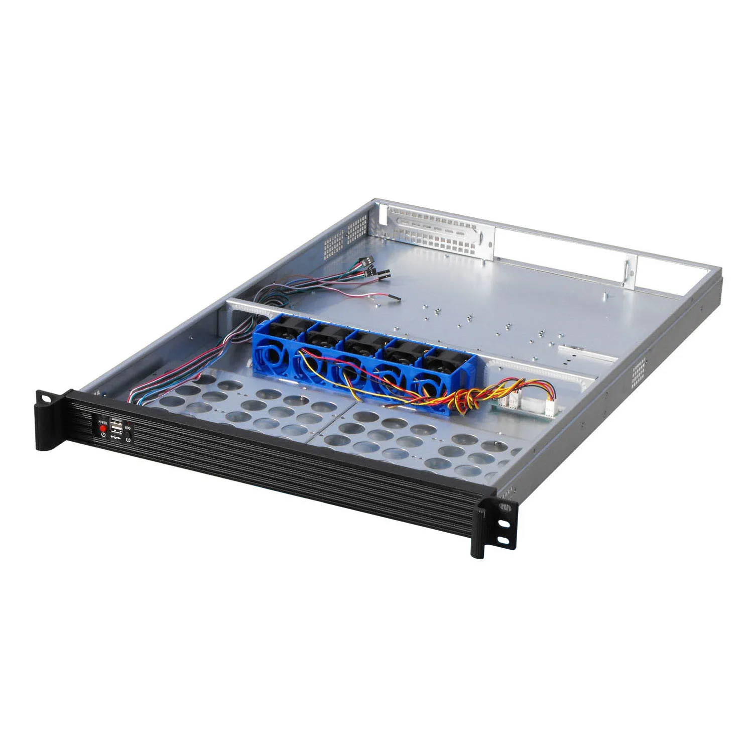 

RTS 1U650L Rackmount Nas Storage E Atx Slim Server Case Chassis Aluminium Industrial Computer Case Empty Server chassis