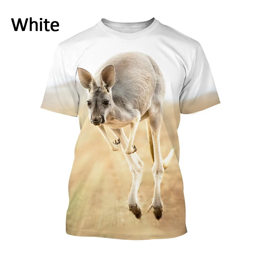 Newest Cool Kangaroo 3D T-Shirt Fashion Women/Men Funny Personality Animal