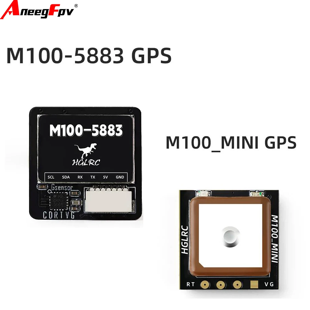 

HGLRCM M100 Mini GPS 100-5883 GPS M80 pro M80 GPS M100-Pro GPS with 5883 GPS for FPV Fixed Wing Aircraft