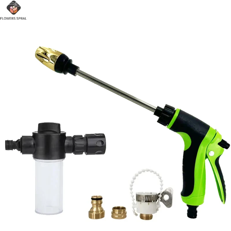 Car Wash High-Pressure Water Gun Nozzle Car Wash Machine Car Home Garden Portable Car Wash Machine Car Wash Tool
