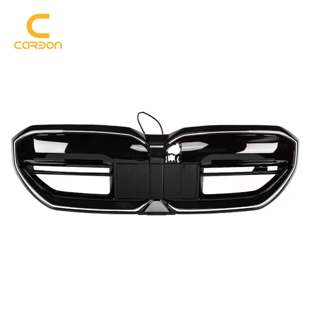 G60 Front Bumper Kidney Grille Mesh Grill For BMW 5 Series G60 Grill With Light