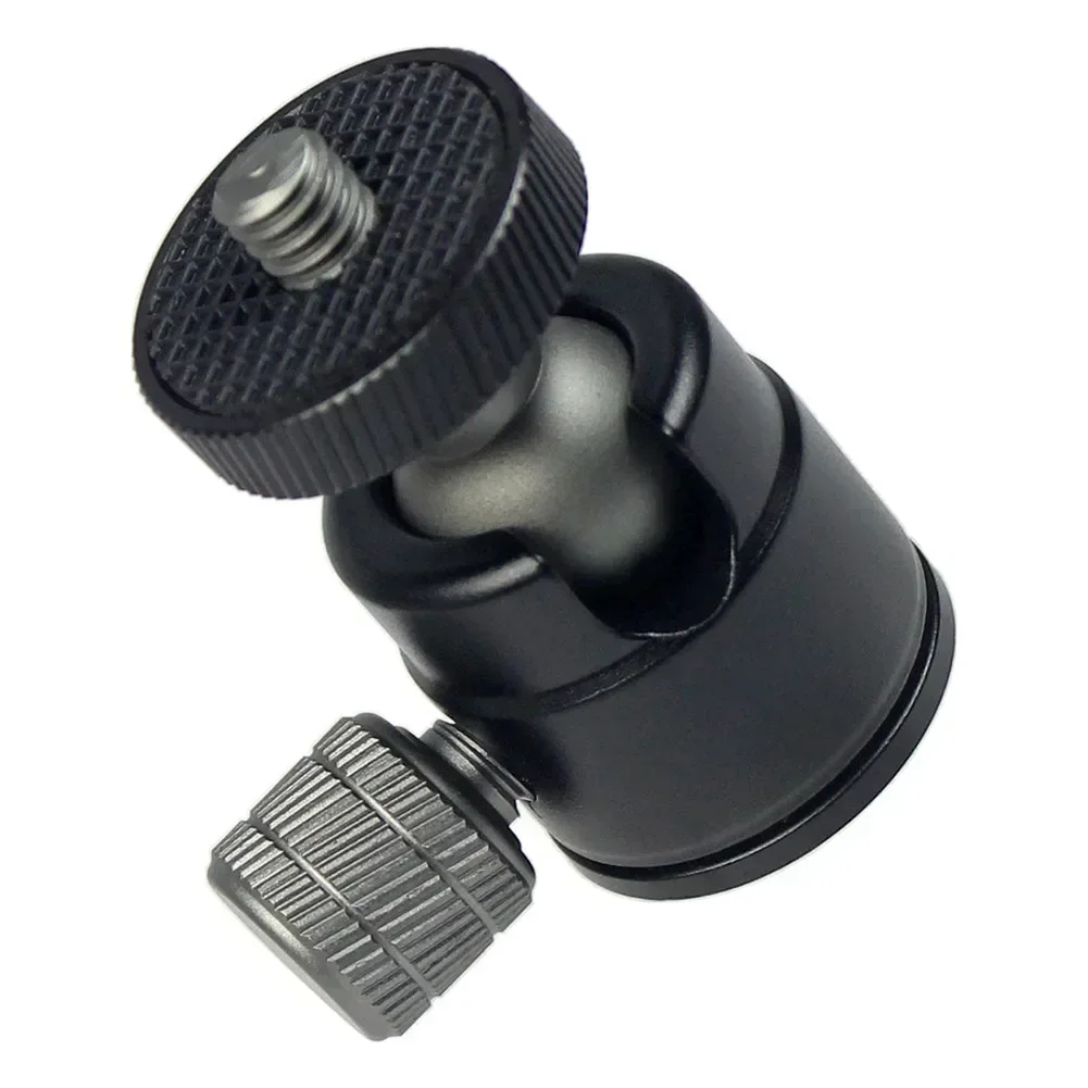 

Professional Grade Angle Adjustment Ball Head Adapter For DSLR Camera Mic Stand Easy Switching Between Horizontal And Vertical