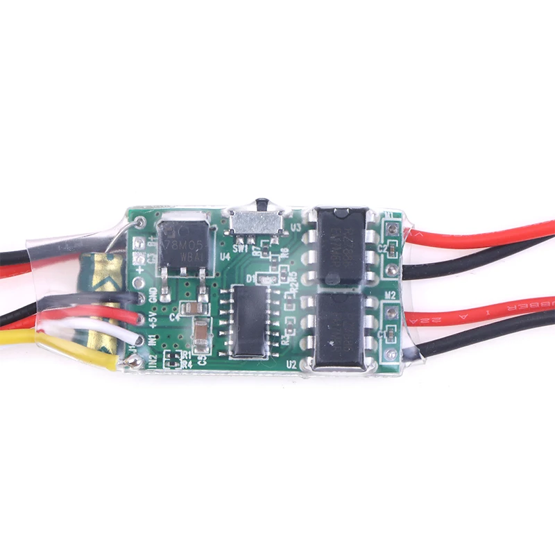 【BS】RCモデルボート/タンク用双方向ブラシ付き速度制御ブラシ付きモータースペアパーツ