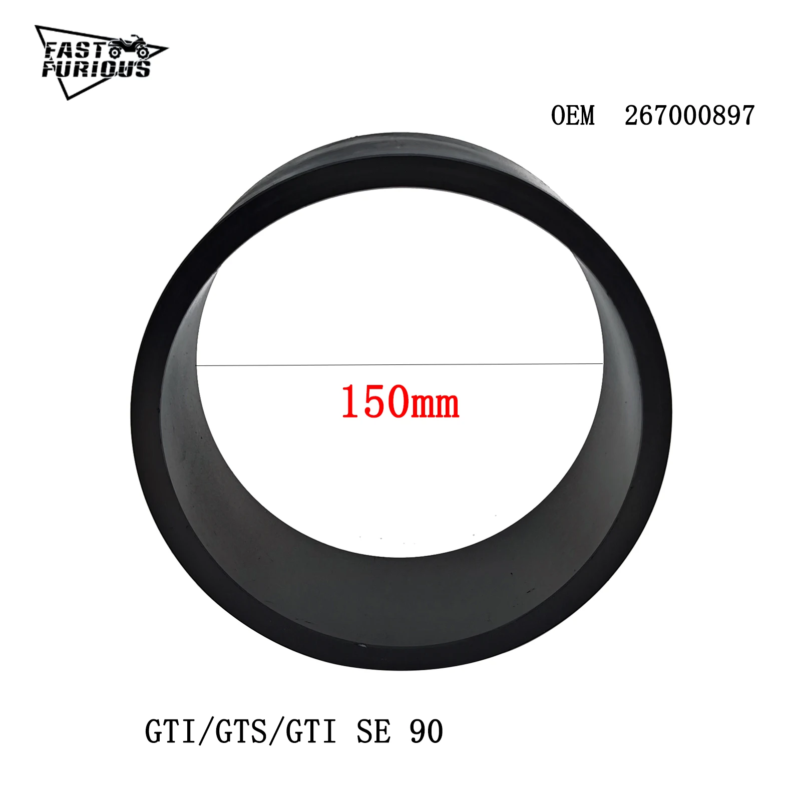 

For Sea-do 150mm Wear Ring GTI/GTS/GTI SE 90 Plastic SEA-DOJet Ski Parts Replaced OEM 267000897