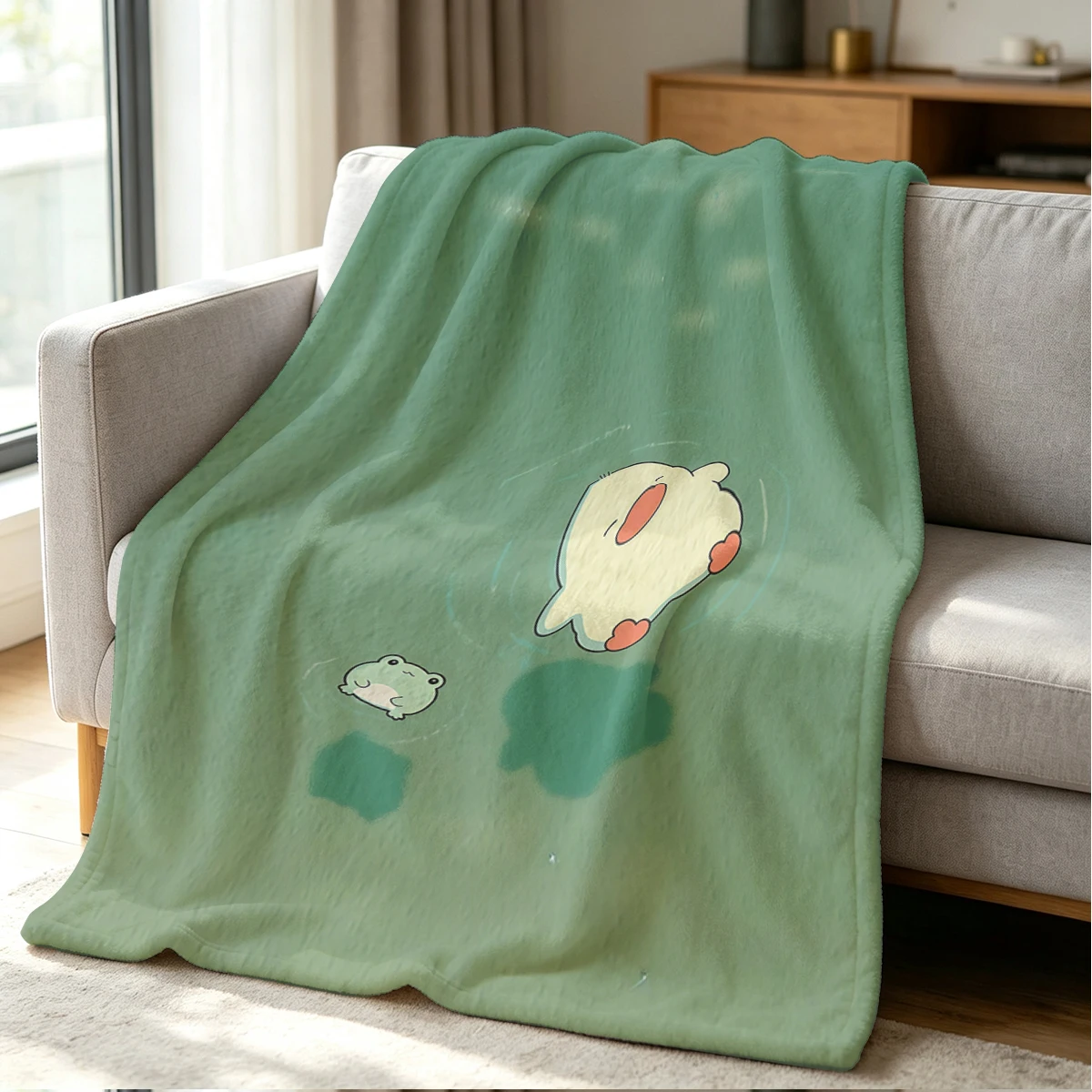Float Blanket Soft Cozy Throw for Sofa Bed Festive Holiday Decor Gift for Kids and Adults,Lightweight and Warm