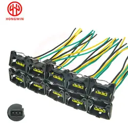 Virabrequim Posição Sensor Plugs Conector Arnês, Virabrequim, 3Pin, Fit para Hyundai, Kia, Ssangyong, Vauxhall, Opel, Chevrolet