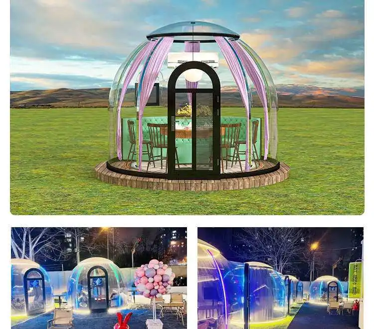 X-S Internet celebrity star room transparent bubble house fiberglass transparent room  star room transparent HG