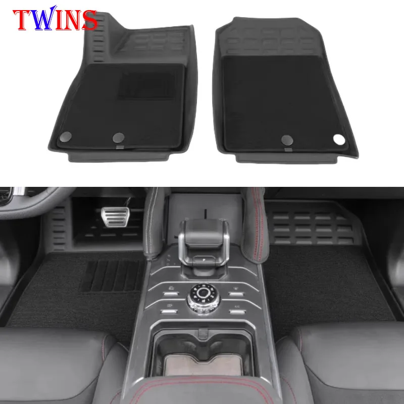 Car Environmentally Friendly Tpe Floor Mats Custom Carpet Floor Mats Fit for JETOUR Traveler T2 2023-2024 Car Interior foot pad