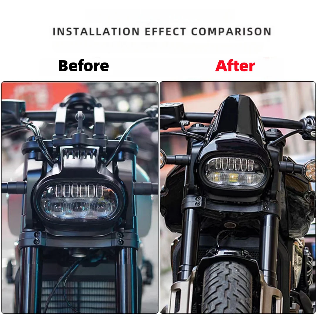 FOR Custom Height Adjustable Racing Windshield Wind Deflector Cover for QJ SRV600 Motorcycle Modification Accessory
