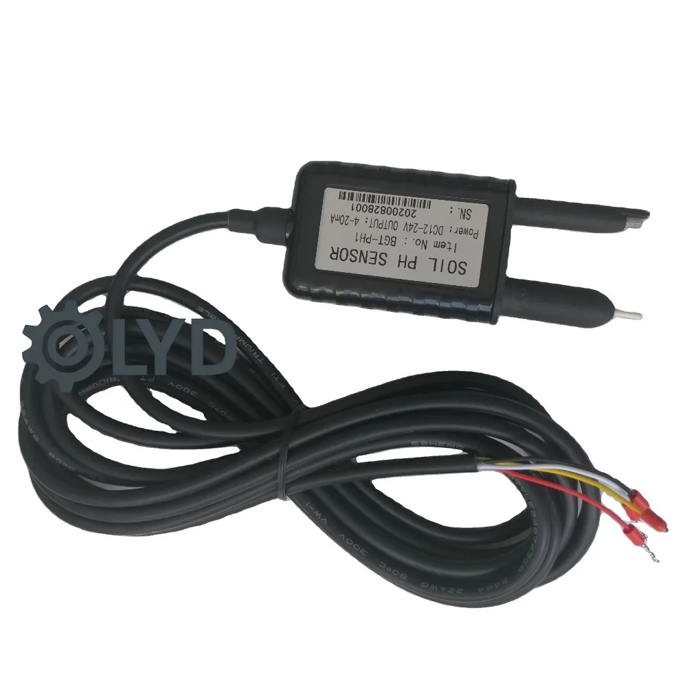 High Precision Smart Agriculture Soil Meter Modbus RS485 4-20mA 0-5V Soil pH Sensor