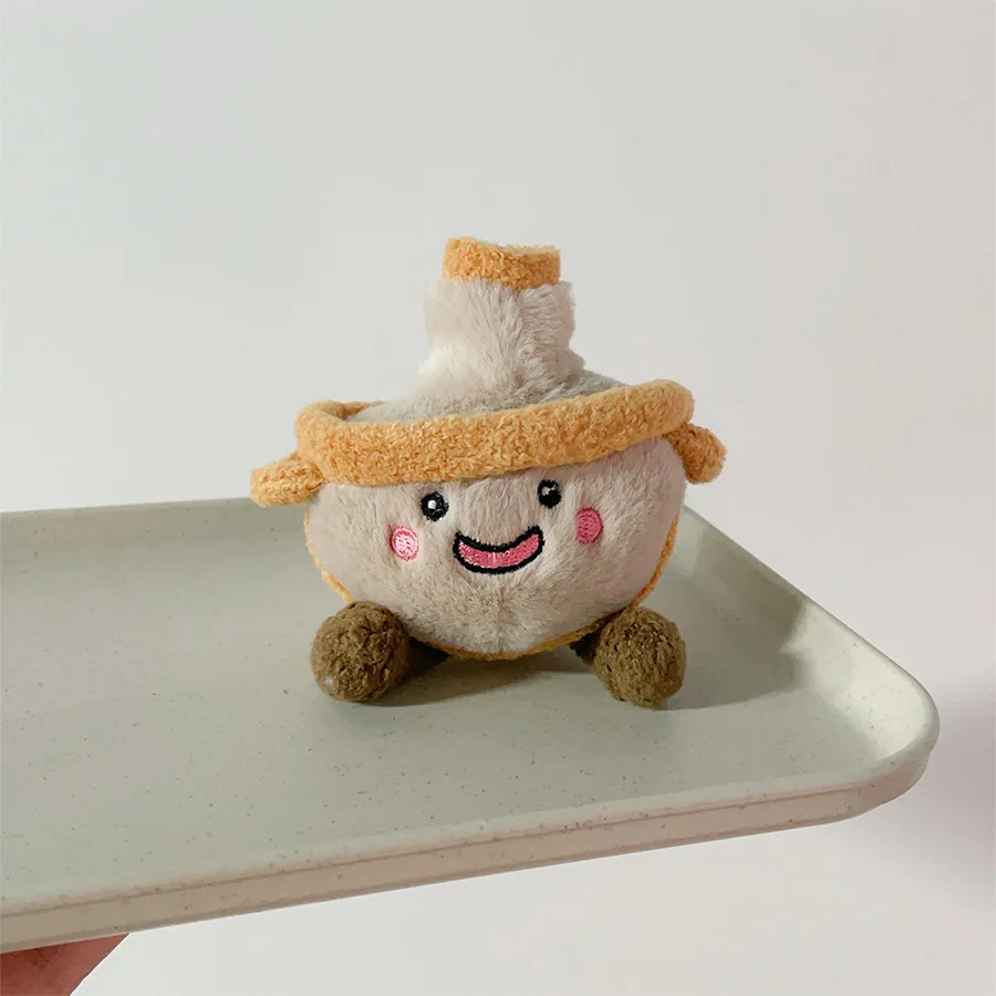 Kartun Ketel Air Panas Boneka Mewah Liontin Simulasi Lucu Hot Pot Jepang Boneka Mewah Mainan Anak-anak Hadiah Gantungan Kunci Dekorasi