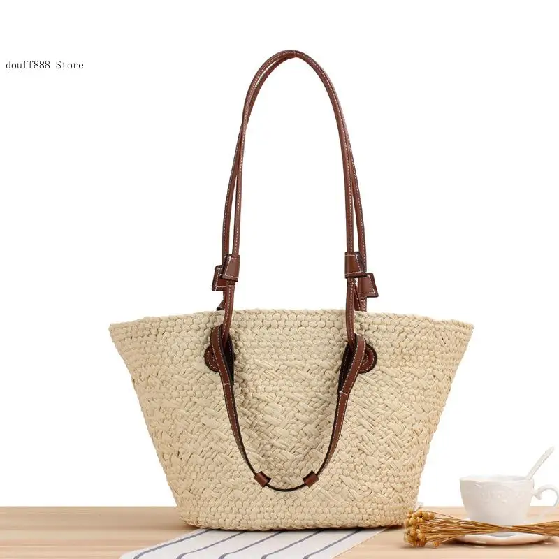 Beach Woven Large Capacity Single Shoulder Handbag Tote Bag