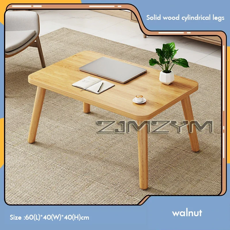 Wooden Small Tea Table Corners Rectangle Coffee Table Living Room Sofa Side Table Living Room Furniture