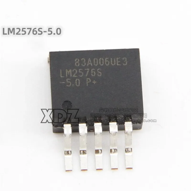 5pcs/lot LM2576S-5.0 LM2576S TO-263-5 package 5V/3A DC-DC Voltage stabilizer chip