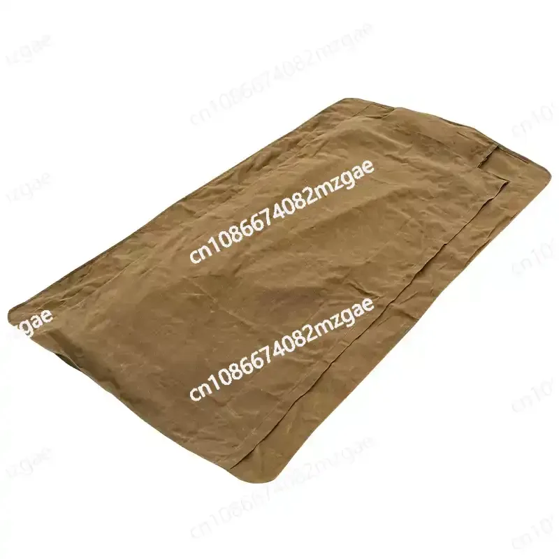 Oil Wax Canvas Camping Sleeping Bag Cover ODM Outdoor Winter Survival Waterproof Sleeping Bag with Pillow Warmer