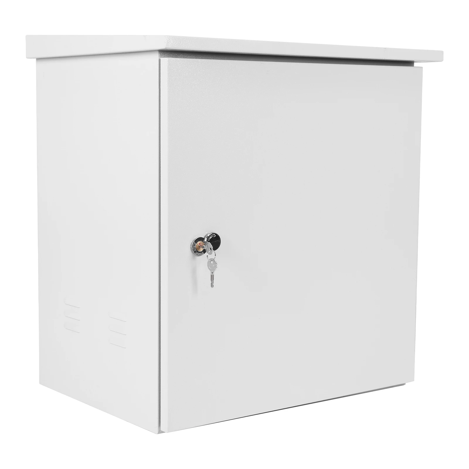 

Электрическая распределительная коробка 12U, пылезащитная наружная распределительная коробка, водонепроницаемый наружный сетевой шкаф с замком для наружного использования