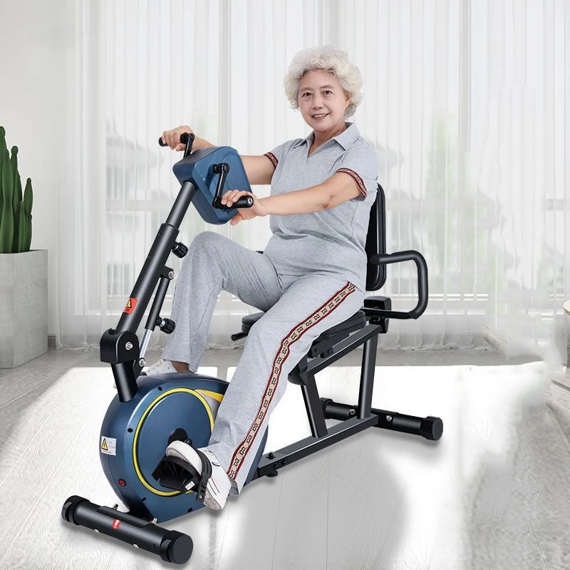 Household Fitness Exercise Bike, Upper and Lower Limb Electric Machine Bicycle, Elderly Rehabilitation Training Device