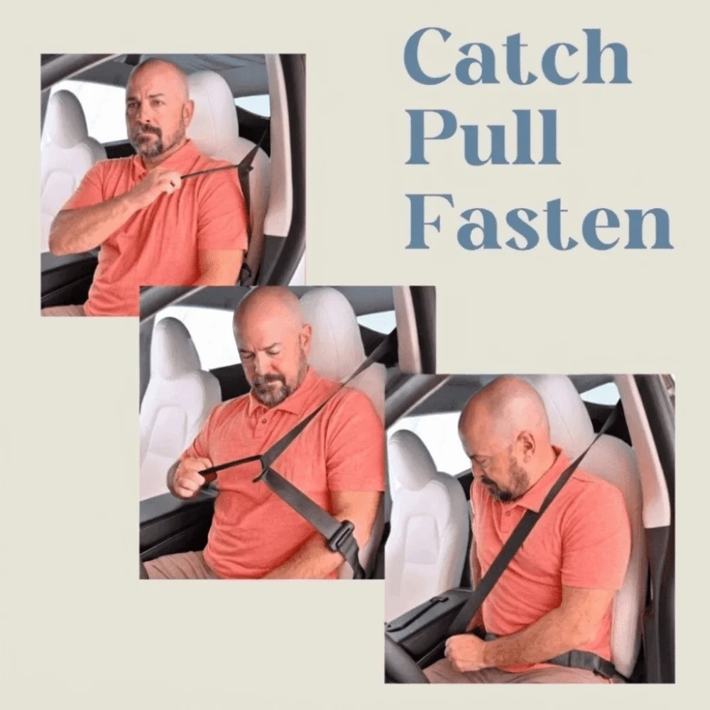 Universal Seniors Seatbelt Catcher Easy To Use Portable Elderly Seatbelt Puller Senior Seatbelt Helper Seatbelt Grabber Aid