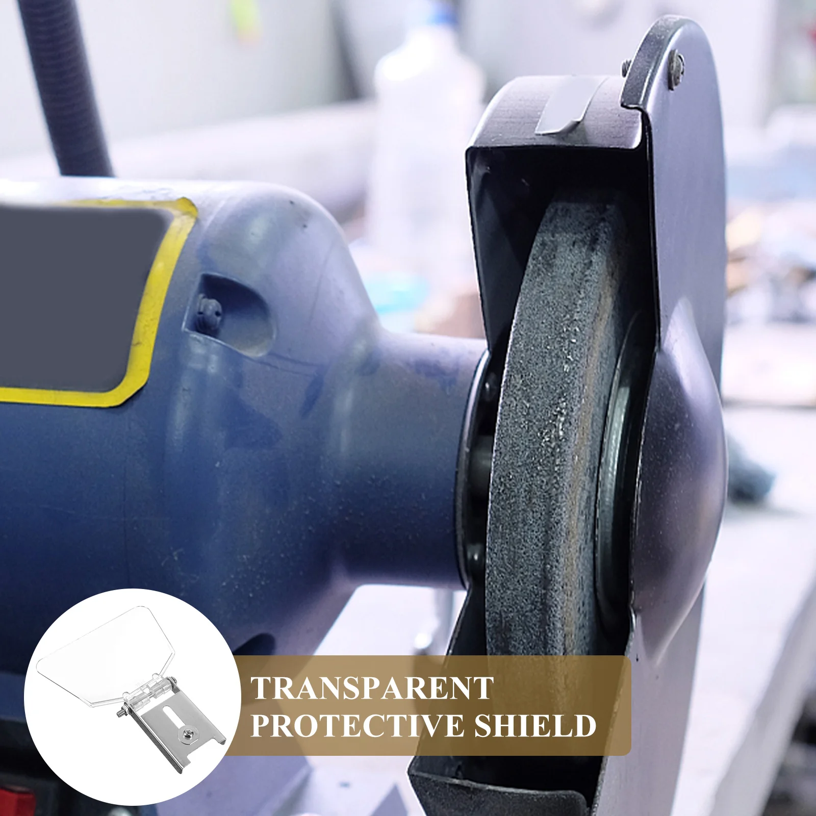 Protezione per smerigliatrice Protezione per gli occhi Protezione di sicurezza per panca Copertura riutilizzabile Sostituzione della macchina da officina in plastica trasparente