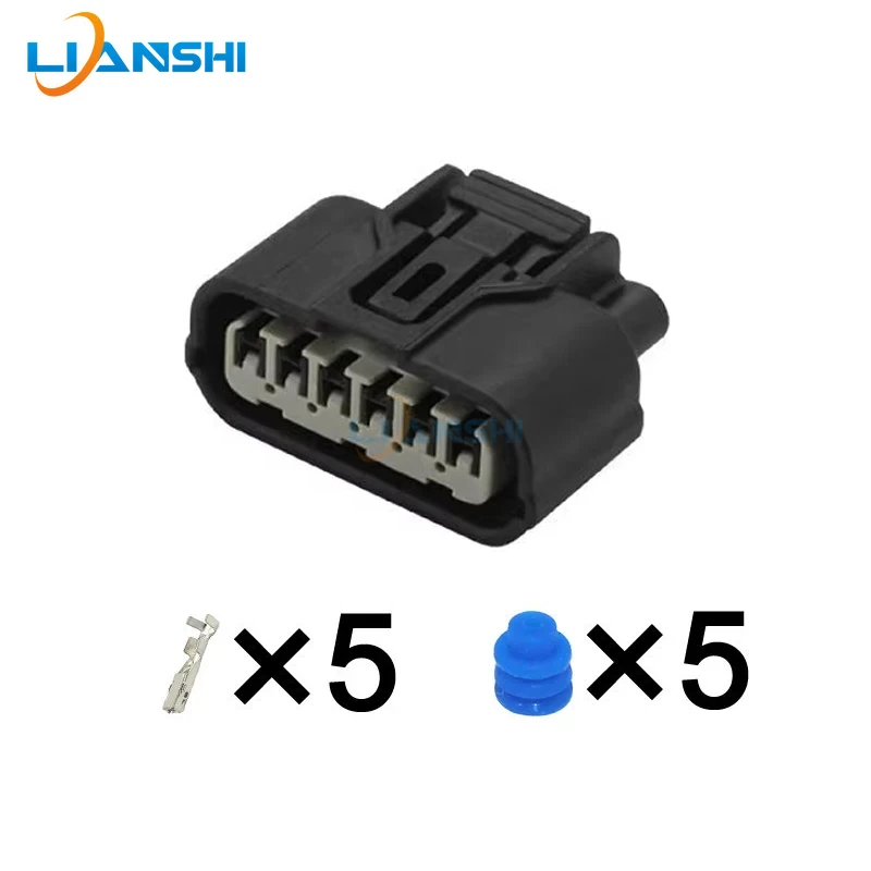 6 Pin 6189-1012 6188-0658 DJ7062B-1.2-11 LED Headlight Driver Connector Plug Fits Honda Accord Acura Car Wiring Harness Kit OEM