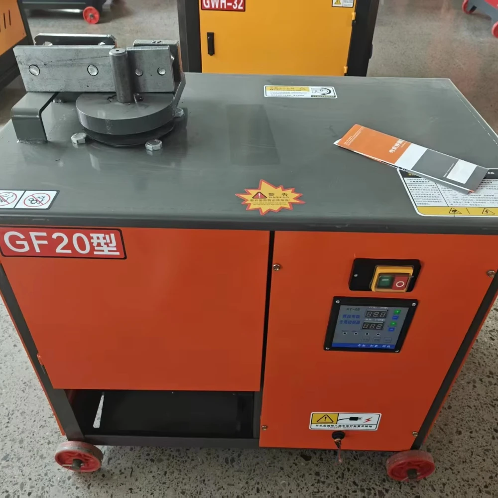 GF25 Automatic Stirrup Bender Digital Control Rebar Bending Machine 90-180 Degree Construction Machinery
