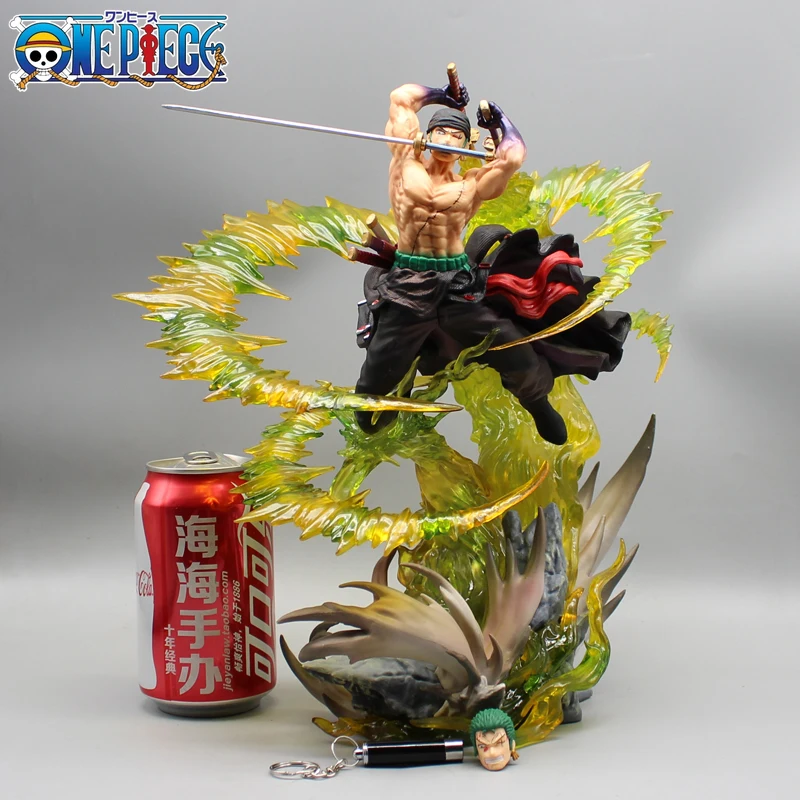 

30cm One Piece Roronoa Zoro Anime Figure GK The island of ghosts Manga Statue Pvc Action Figurine Collectible Model Toy Gift