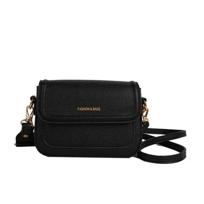 

Luxury Brand Leather Messenger Bag For Ladies, Elegant Crossbody Shoulder Handbag With Multiple Pockets And Secure Closure