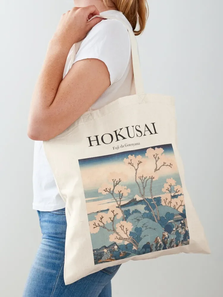 Hokusai - Fuji da Gotenyama Tote Bag canvas tote bags custom bags shopper bag woman shopper bags Tote Bag