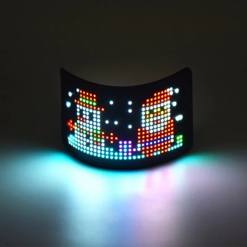 Imagem -05 - Painel Led Pixel Matrix com Usb Padrão Rgb Endereçável Flexível Graffiti Scrolling Exibição Animação Car Shop Luz Tela 5v