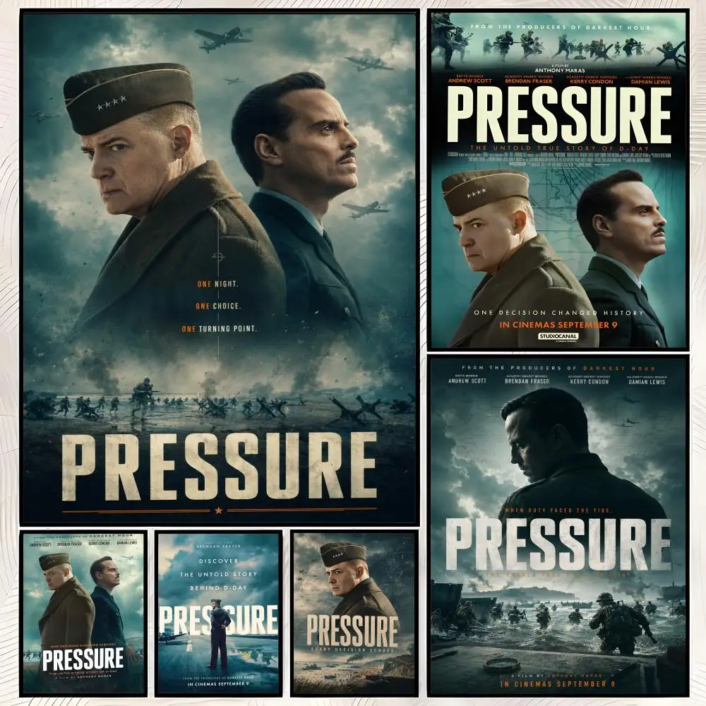 Theme P-Pressure Poster Self-Stick HD PVC Wall Art Poster, Waterproof Decor for Bedroom, Living Room and Home