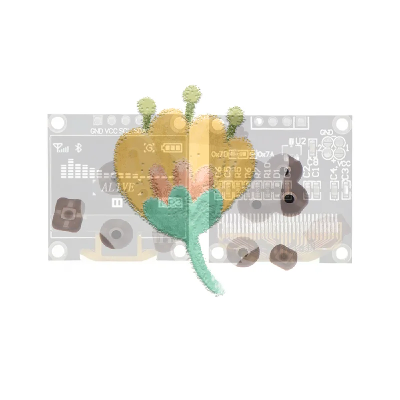0.96 Inch IIC Serial 4pin White/Blue/Yellow Blue/Yellow OLED Display Module 128X64 12864 LCD Screen Board For Oled