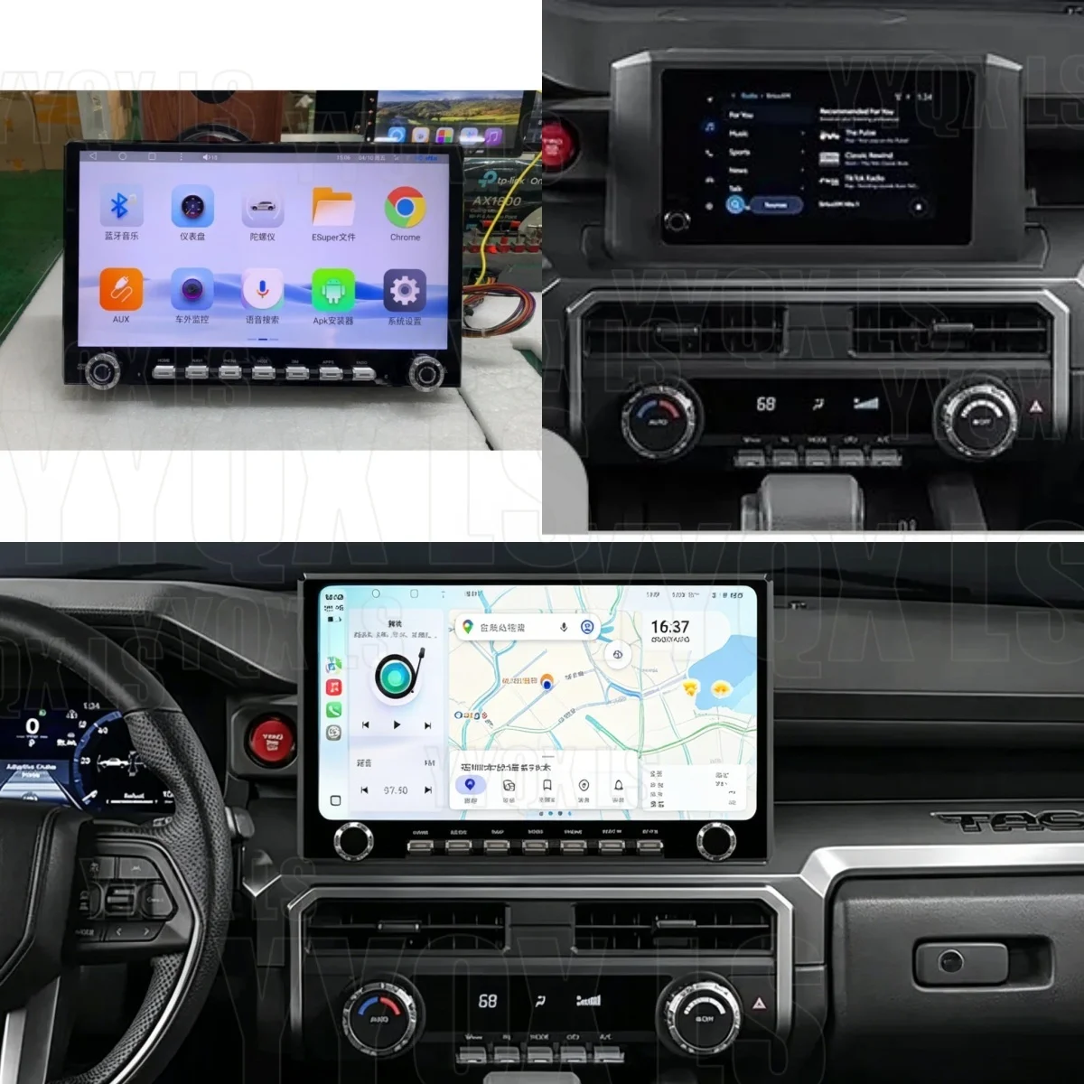 

Wireless Carplay For Toyota 4Runner 2024-2026 Android 13 Car GPS Navigation Multimedia Player Auto Stereo Head Unit Car Radio