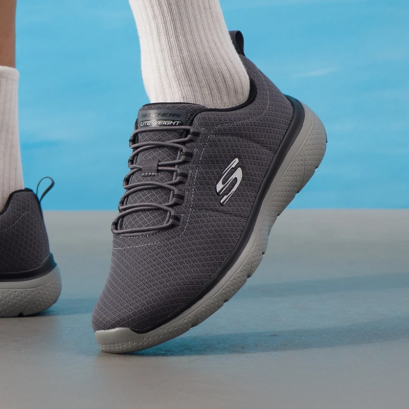 Lightweight Road Running Shoes - Skechers Men's Shoes Original Low-Top Lightweight