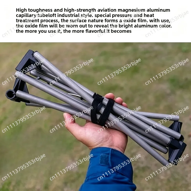 For 586 G UL Cube Table, Folding Aluminum Table, Lightweight Hiking Camping