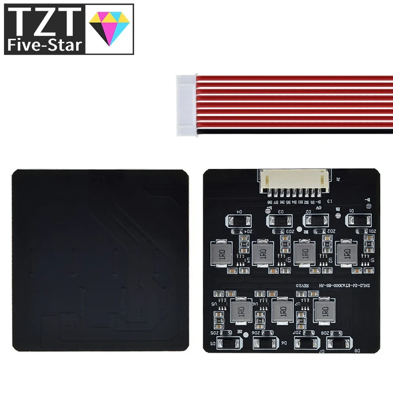 BMS 2S-8S 1.2A Balance Board Lifepo4 LTO Lithium Battery Active Equalizer Balancer Energy Transfer Board BMS 3S 4S 5S 6S 7S 8S