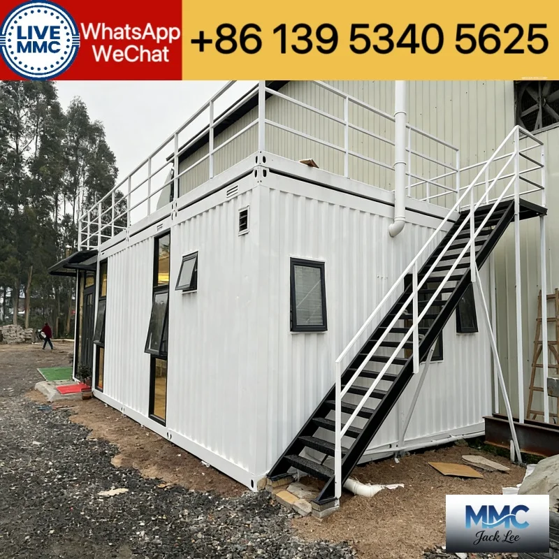 20-foot 30-foot 40-foot folding mini container 2-3 bedroom forest cabin quick-assembly prefabricated modular container