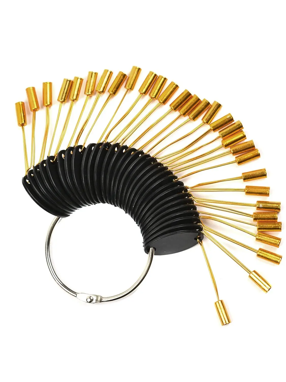 

30 Pcs/set Hair Swatches Human Hair Color Ring Hair Color Display Hair Dye Chart for Salon Hair Color Testing