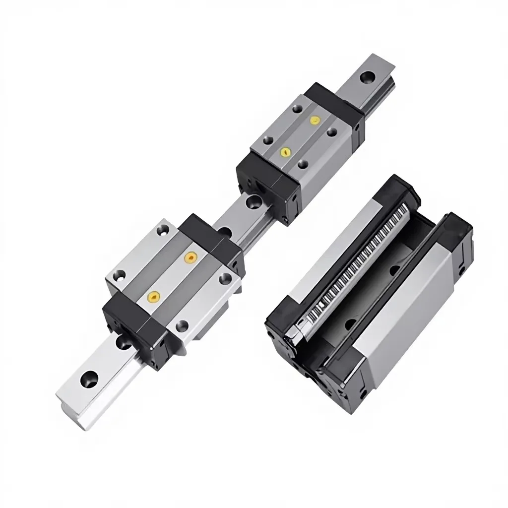 Precision Linear Guide Rail Slide Block RGH 45CA Device Low Vibration Silent Operation For Professional Processing Machinery
