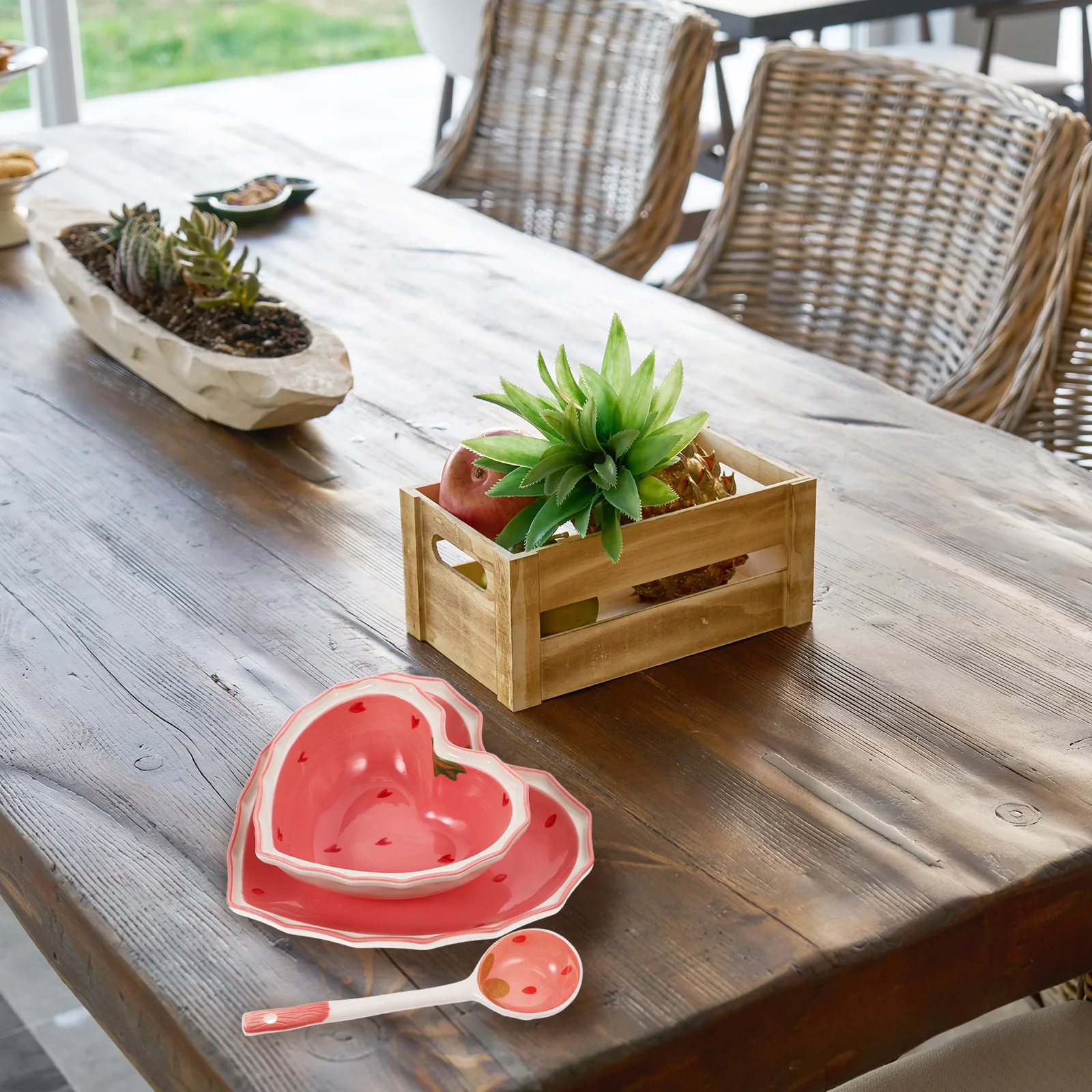 

1Set Elegant Fashionable Salad Accessory Set Practical for Lasting Use Perfect for Dinner Parties Daily Gatherings