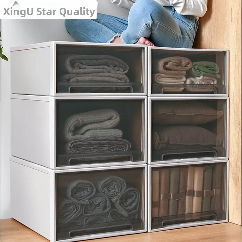 Transparent Plastic Drawer Style Storage Box Clothes Organizer Cabinet for Home Storage Mestercock Brand from Korea