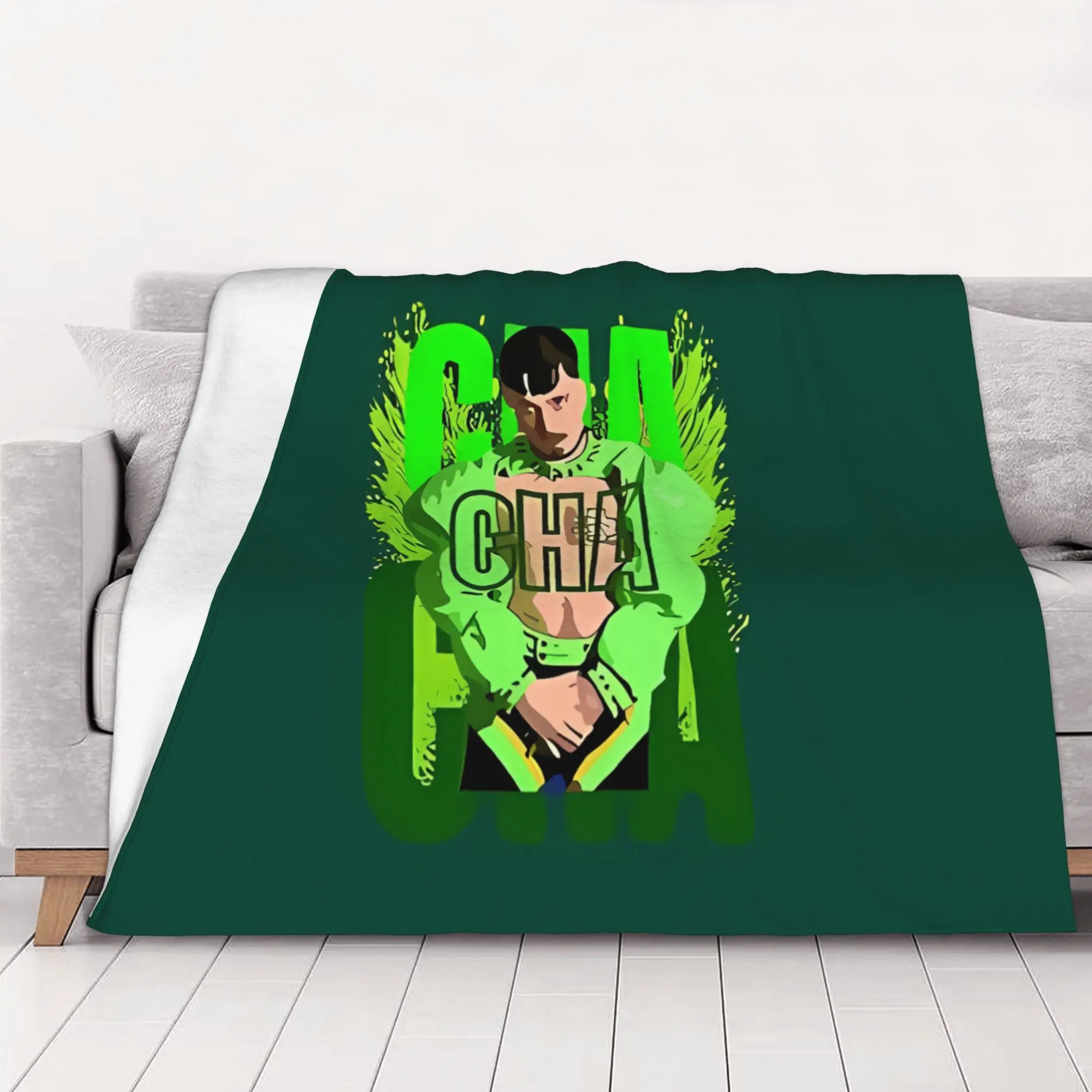 1PC Finland  2023 poster Kaarija Cha Cha Cha home room decorations Winter Blankets for Adults Bedding Home Interior Sofa Knee