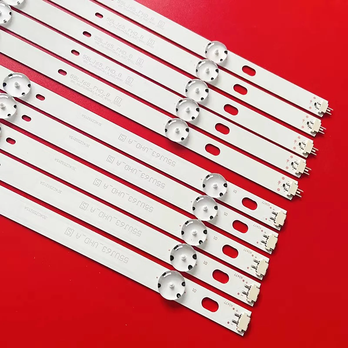 Strip Lampu Latar LED untuk 55UJ6309 55UJ635V 55UJ634V 55UJ630V 55LJ5550 55UJ6300 55UK6100PLB 55UJ63_A B Eav 63632405   EAV 63673005