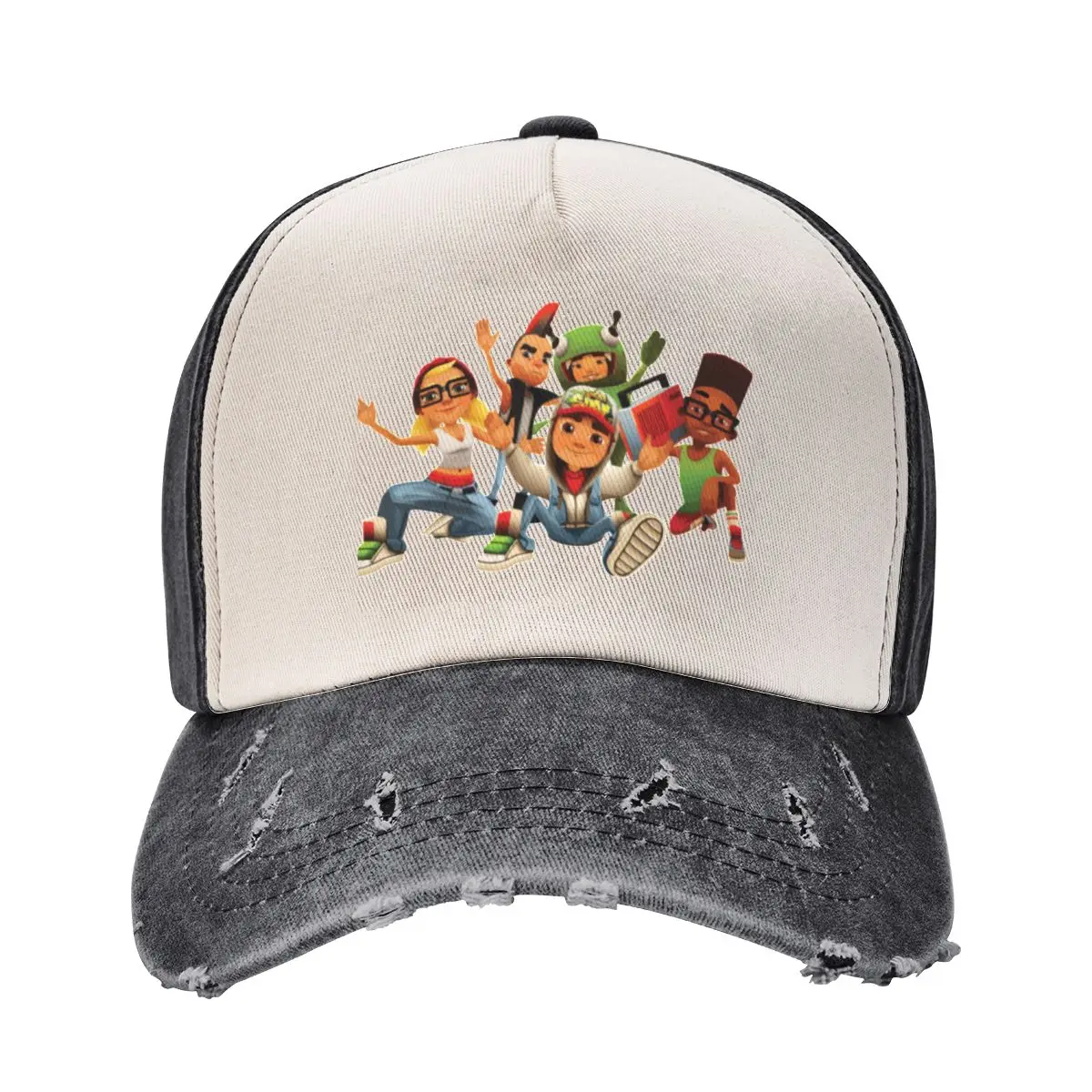 

Subway Surfers Team Baseball Cap Unique hats Designer Hat Sun Hat For Children Sun Hats For Women Men's