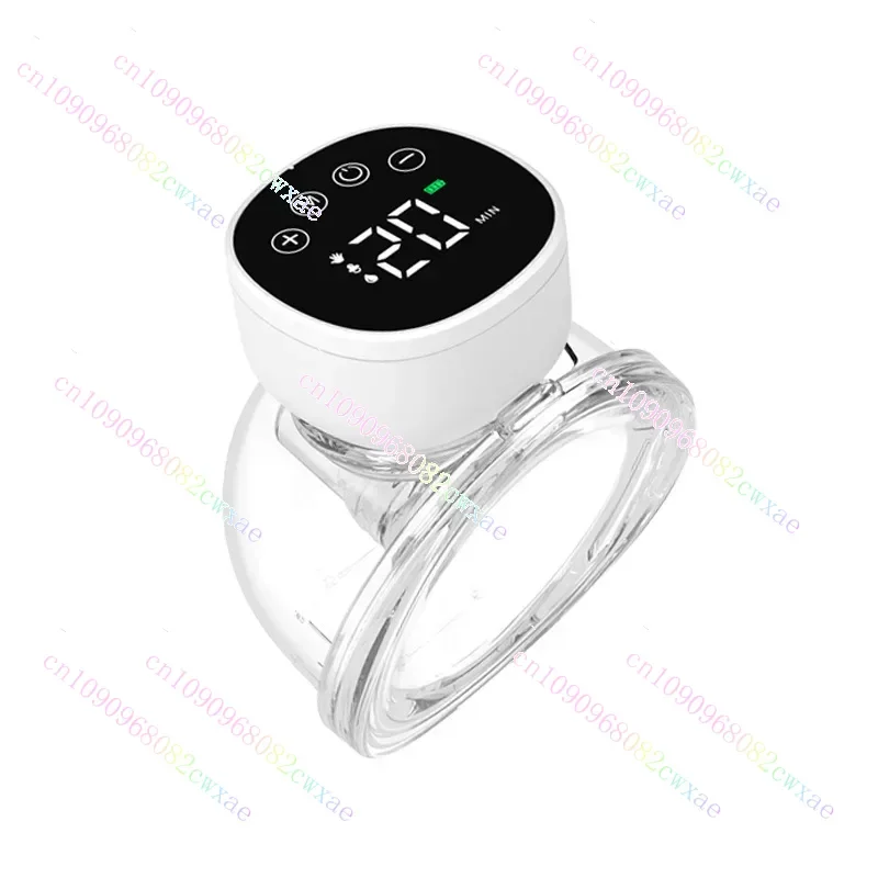 

Новое поступление 2023 года, 180 мл, не содержит BPA, 3 режима, 9 уровней, портативный беспроводной электрический портативный молокоотсос Hands Free