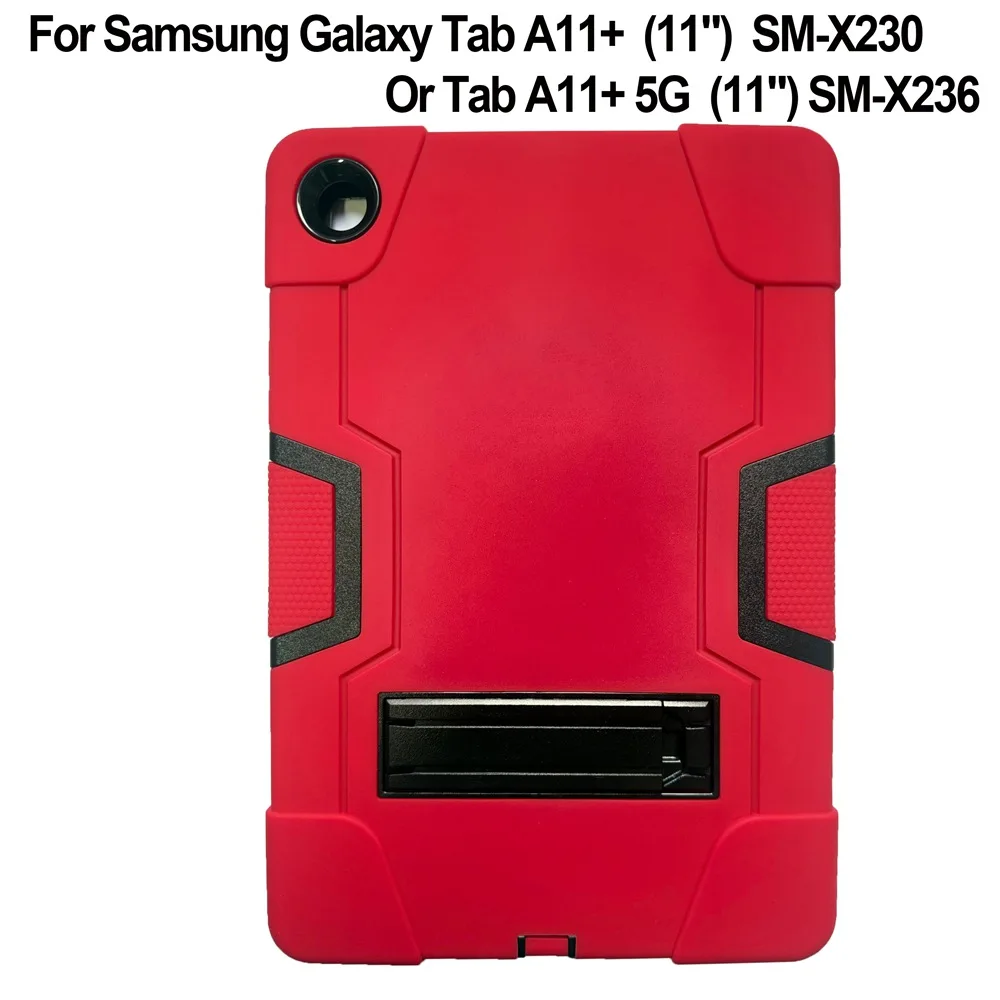 

Case for Samsung Galaxy Tab A11+ SM-X230 SM-X236 11.0" silicone + PC Tablet Cover for 11 inch Tab A11+ 5G SM-X236B funda